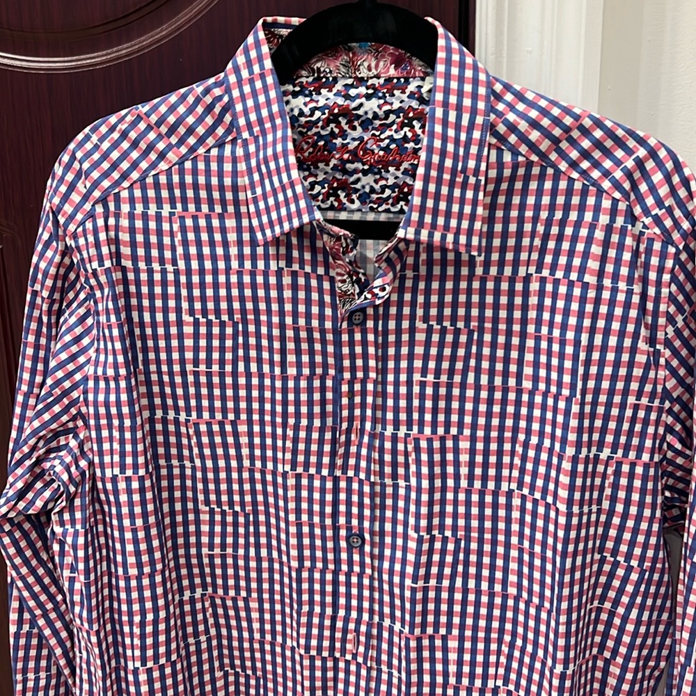 Robert Graham Dress Shirt size M